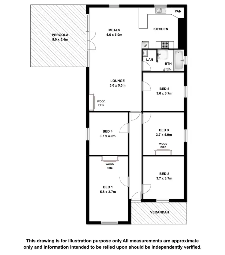 Floorplan of Homely house listing, 33 Grosser st, Millicent SA 5280