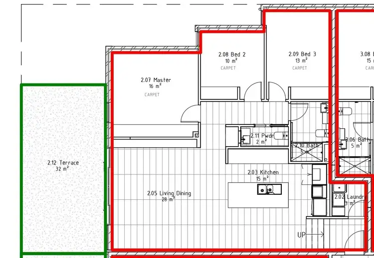 Floorplan of Homely unit listing, 2/6A McLaughlans Lane, Plenty VIC 3090