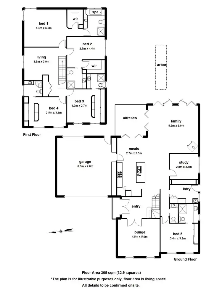 Floorplan of Homely house listing, 18 Olinda Park Rise, Lilydale VIC 3140