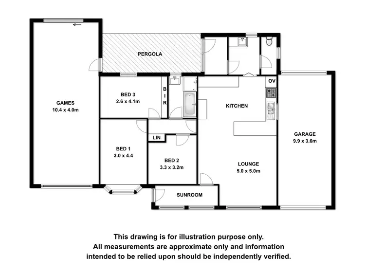 Floorplan of Homely house listing, 23 Holzgrefe Street, Millicent SA 5280