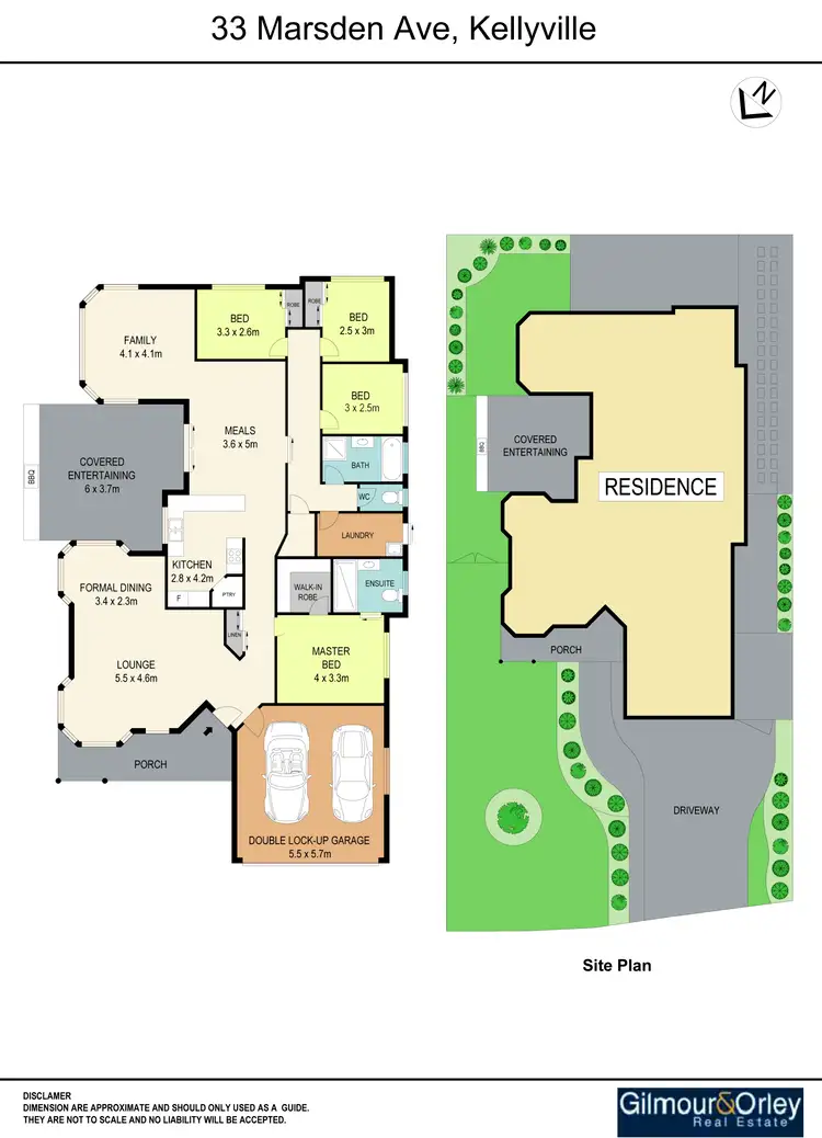 Floorplan of Homely house listing, 33 Marsden Avenue, Kellyville NSW 2155