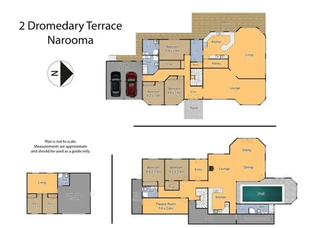 Floorplan of Homely rural property listing, 2 Dromedary Terrace, Narooma NSW 2546