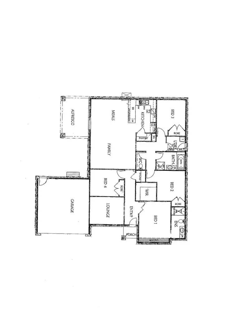 Floorplan of Homely house listing, 7 Warwick Way, Drouin VIC 3818