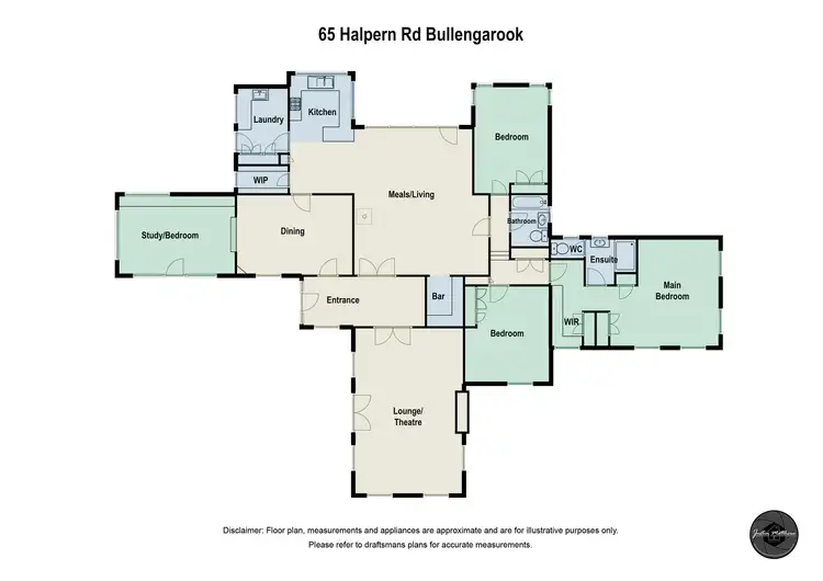 Floorplan of Homely rural property listing, 65 Halpern Road, Bullengarook VIC 3437