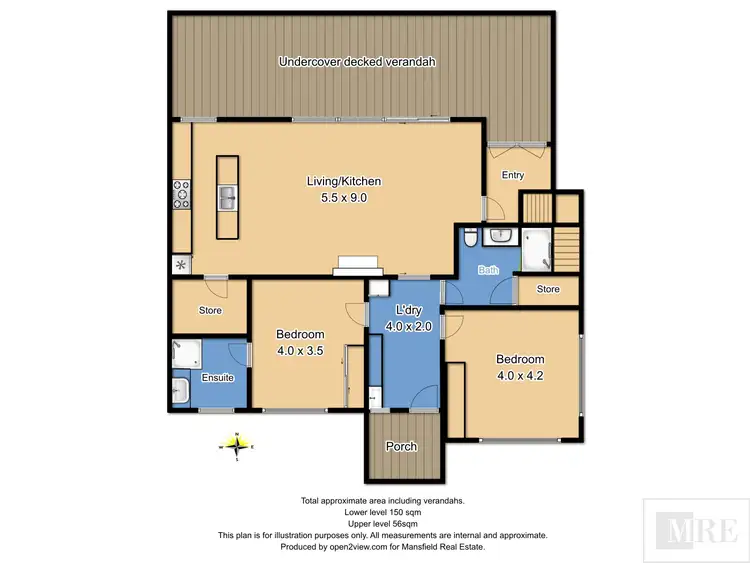 Floorplan of Homely house listing, 19 Doon Court, Bonnie Doon VIC 3720