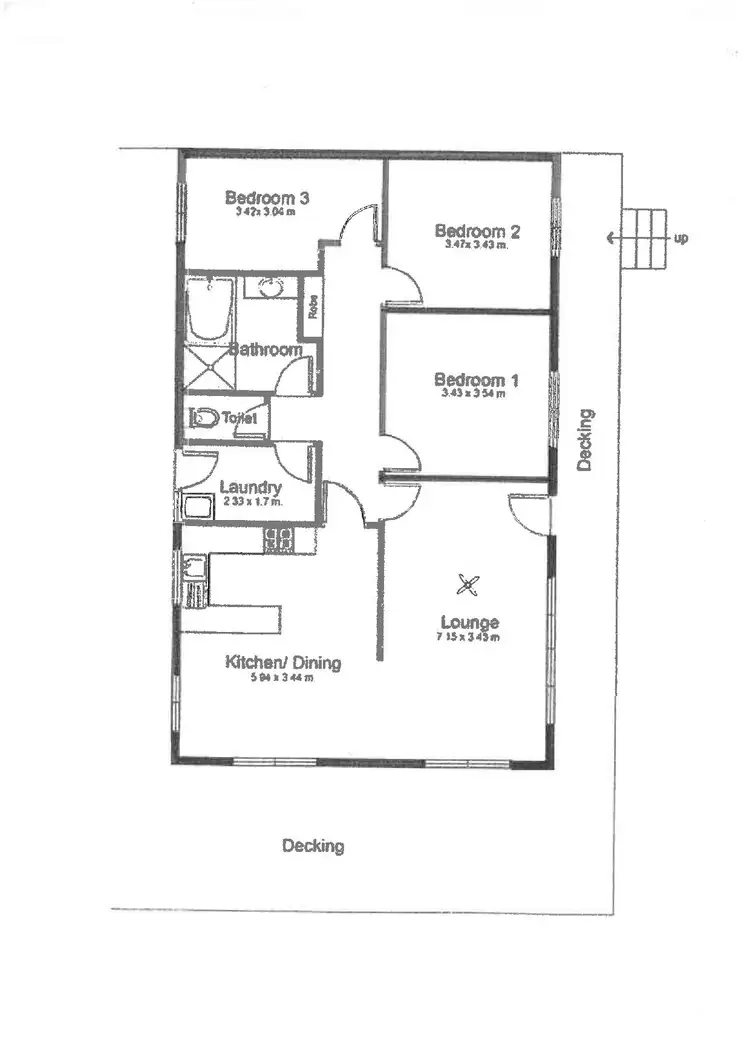 Floorplan of Homely house listing, 7 Rapide Drive, Penneshaw SA 5222