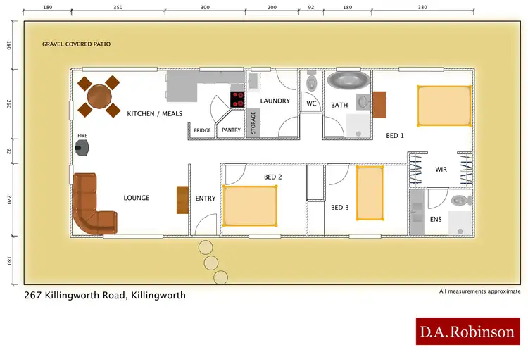 Floorplan of Homely rural property listing, 267 Killingworth Road, Yea VIC 3717