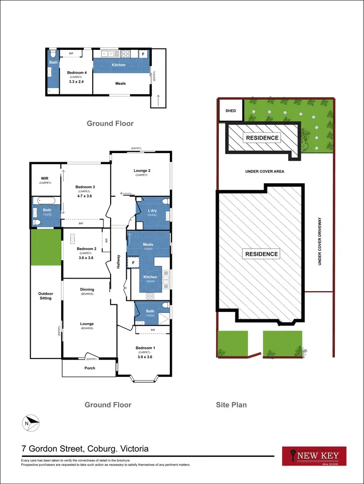 Floorplan of Homely house listing, 7 Gordon Street, Coburg VIC 3058