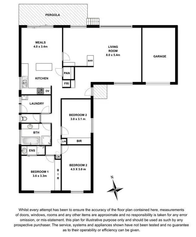 Floorplan of Homely house listing, 6 Moorak Street, Mount Gambier SA 5290