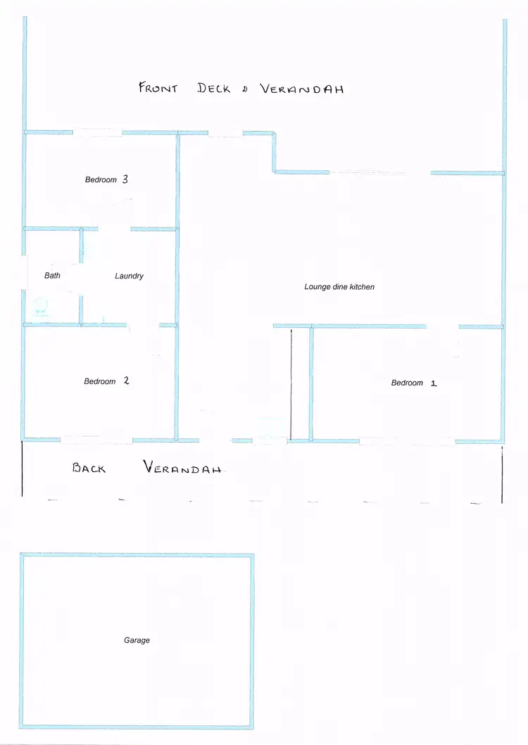 Floorplan of Homely house listing, 32 Hickeys Drive, Coobowie SA 5583