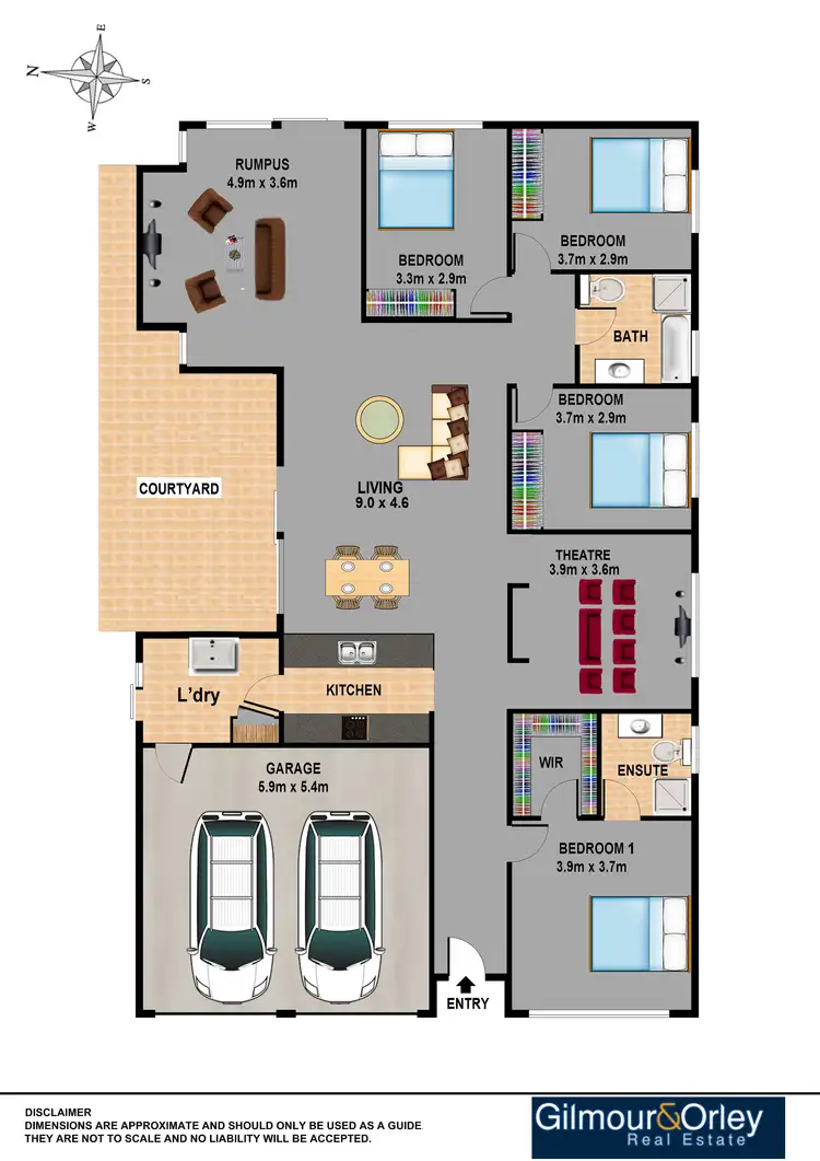 Floorplan of Homely house listing, 30 Ivory Street, The Ponds NSW 2769