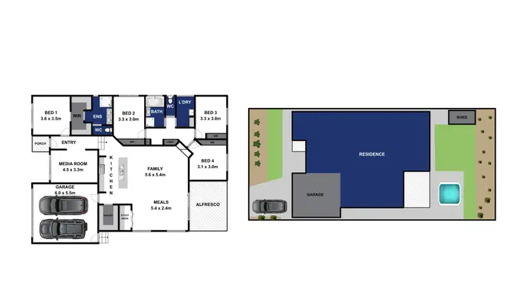 Floorplan of Homely house listing, 150 Bonnyvale Road, Ocean Grove VIC 3226