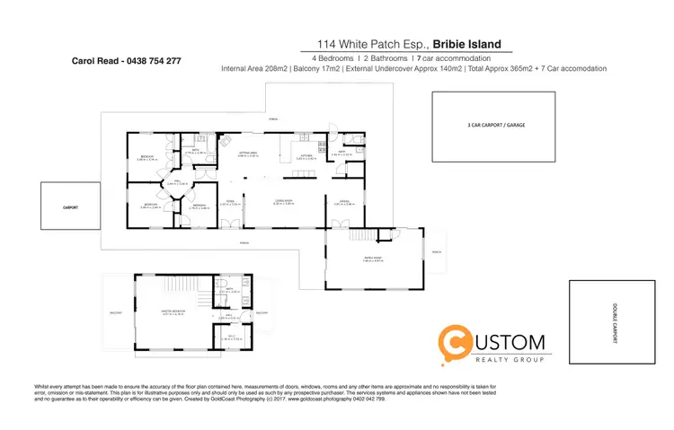 Floorplan of Homely house listing, 114 White Patch Esp, White Patch QLD 4507