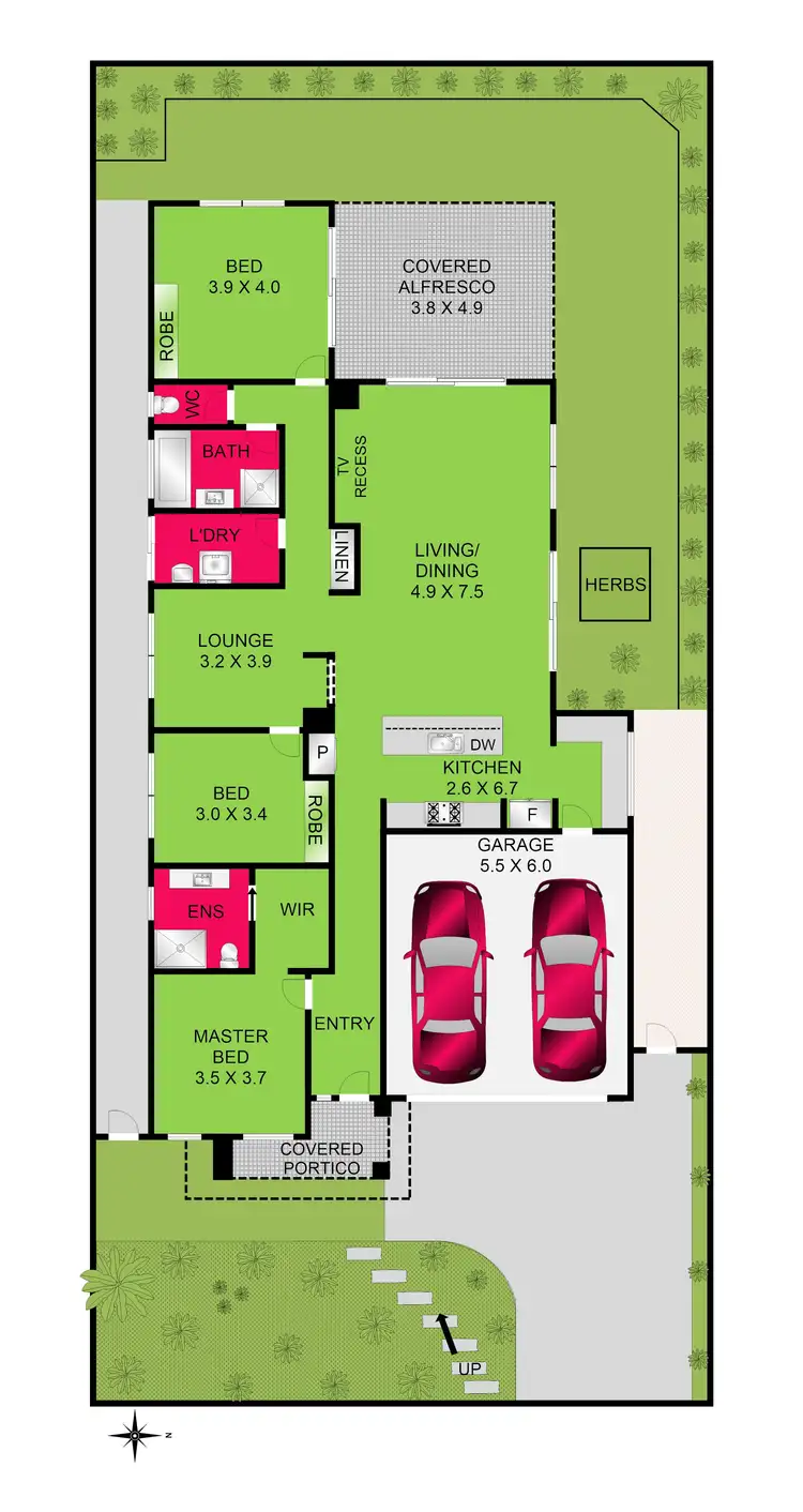 Floorplan of Homely house listing, 209 Fischer Street, Torquay VIC 3228