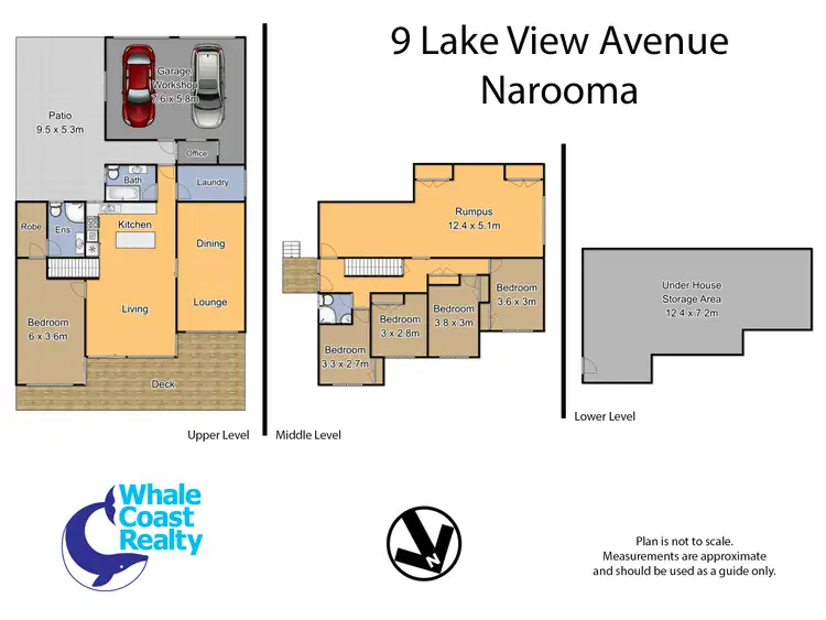 Floorplan of Homely house listing, 9 Lake View Drive, Narooma NSW 2546