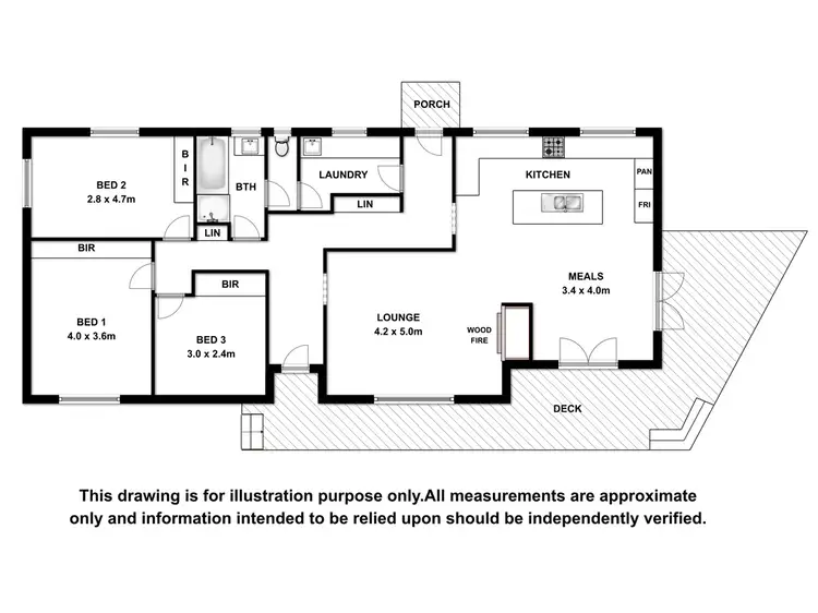 Floorplan of Homely house listing, 2 Monash Tce, Millicent SA 5280