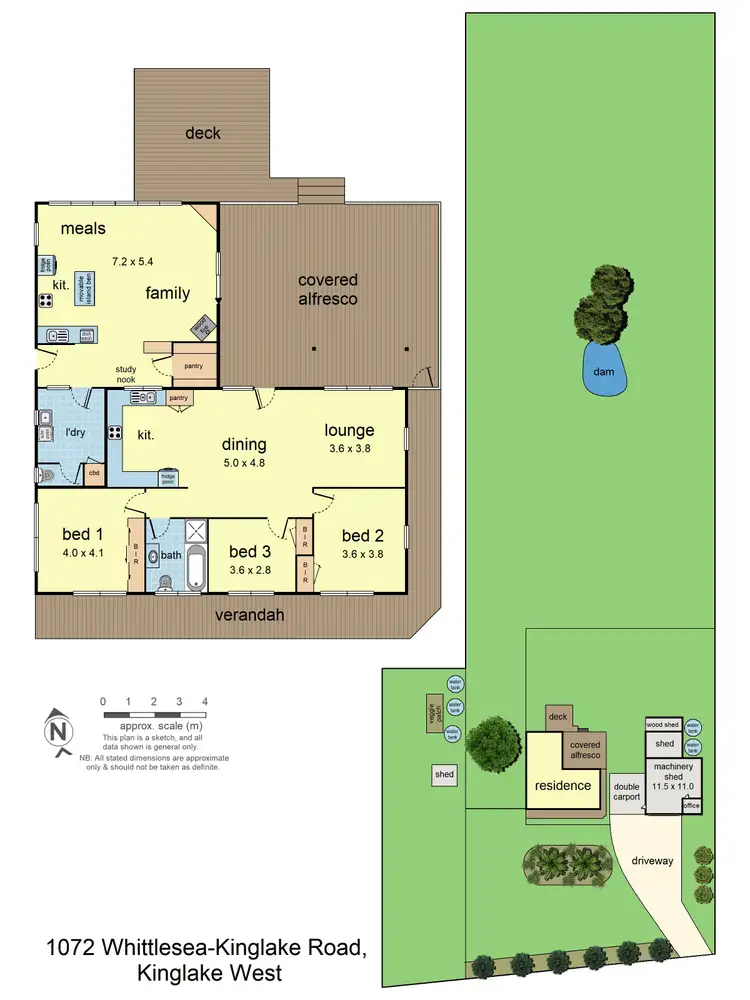 Floorplan of Homely house listing, 1072 Whittlesea-Kinglake Road, Kinglake West VIC 3757
