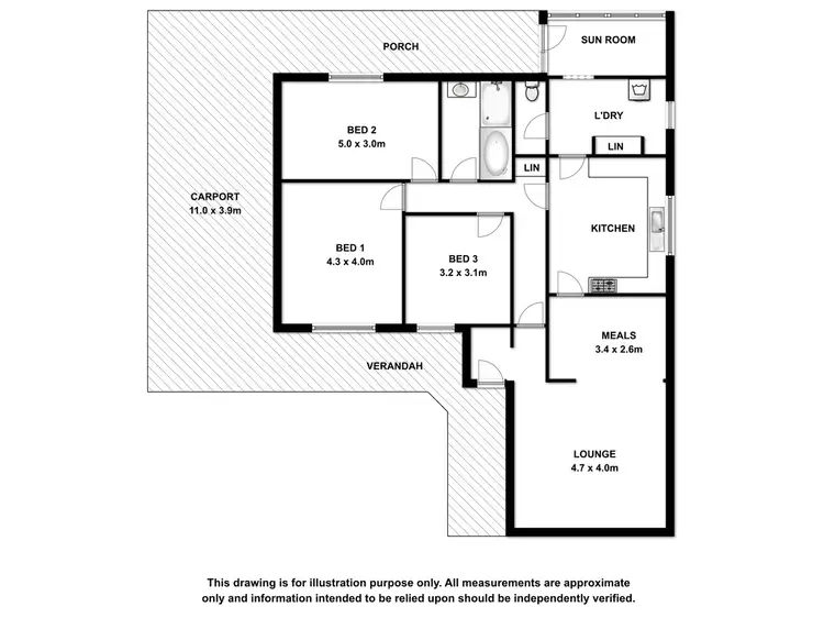 Floorplan of Homely house listing, 17 Holzgrefe Street, Millicent SA 5280