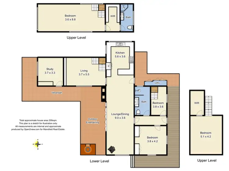 Floorplan of Homely house listing, 74 Licola-Jamieson Road, Jamieson VIC 3723