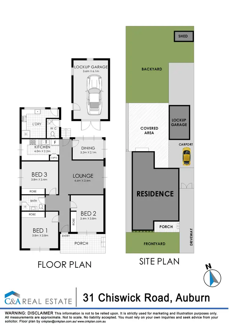 Floorplan of Homely house listing, 31 Chiswick Rd, Auburn NSW 2144