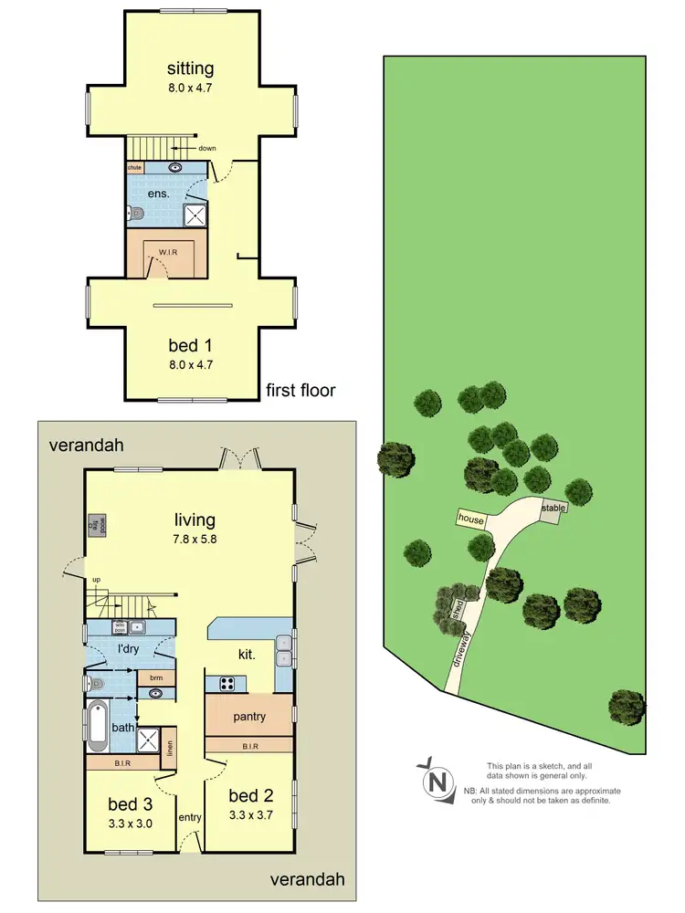 Floorplan of Homely house listing, 60 West Bridge Road, Glenburn VIC 3717