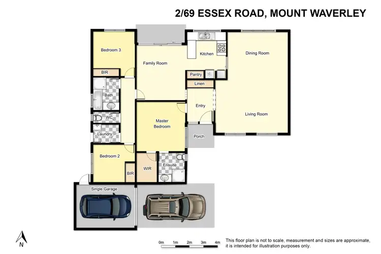 Floorplan of Homely unit listing, 2/69 Essex Road, Mount Waverley VIC 3149