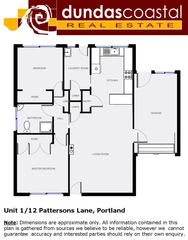 Floorplan of Homely unit listing, 1-4 12 Pattersons Lane, Portland VIC 3305