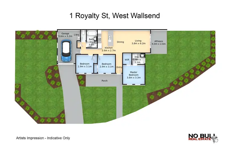 Floorplan of Homely house listing, 1 Royalty Street, West Wallsend NSW 2286