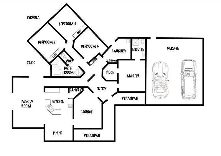Floorplan of Homely house listing, 23 Lexington Crescent, Mount Gambier SA 5290