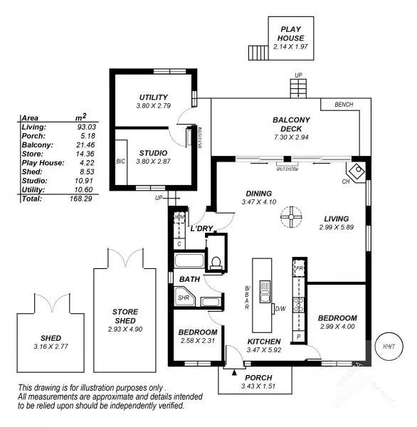 Floorplan of Homely house listing, 7 Wigzell Street, Littlehampton SA 5250