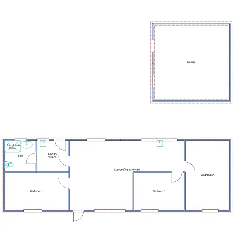 Floorplan of Homely house listing, 106 Bayview Road, Point Turton SA 5575