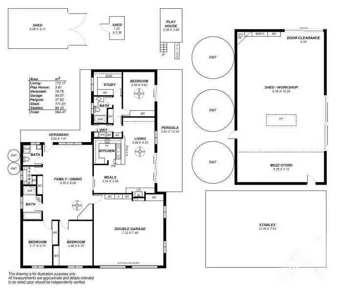 Floorplan of Homely rural property listing, 10 Windmill Lane, Totness SA 5250