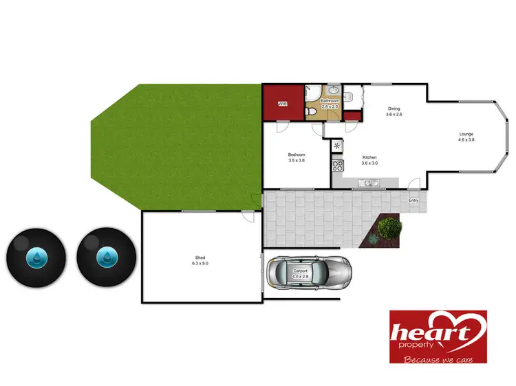 Floorplan of Homely house listing, 10 Clifford Street, Longford VIC 3851