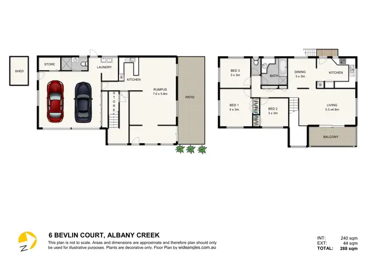Floorplan of Homely house listing, 6 Bevlin Court, Albany Creek QLD 4035