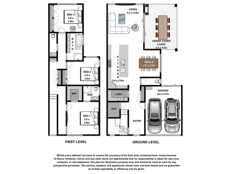 Floorplan of Homely house listing, 1/30 Lava Street, Warrnambool VIC 3280