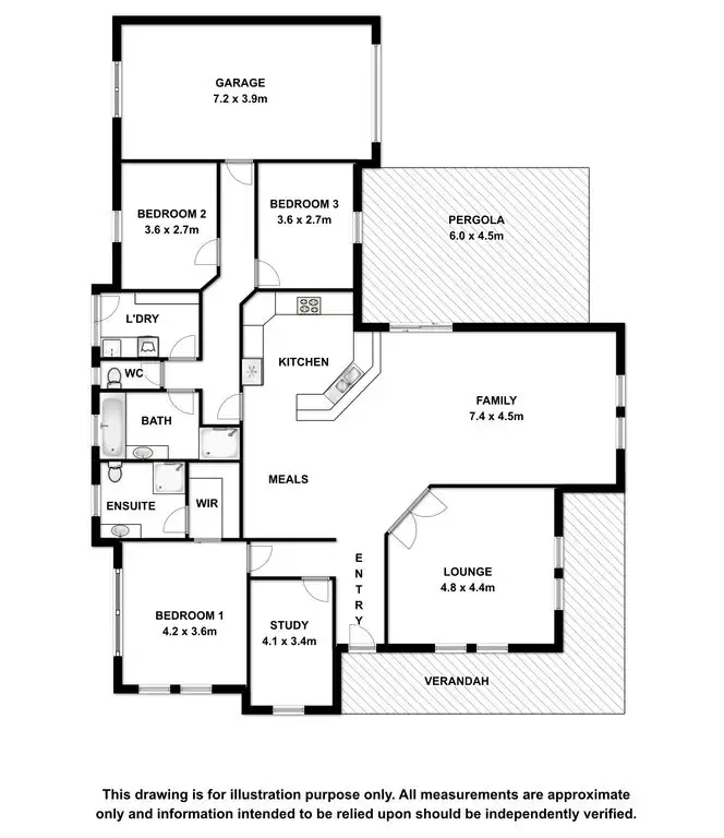 Floorplan of Homely house listing, 139 Ruff Rock Road, Millicent SA 5280