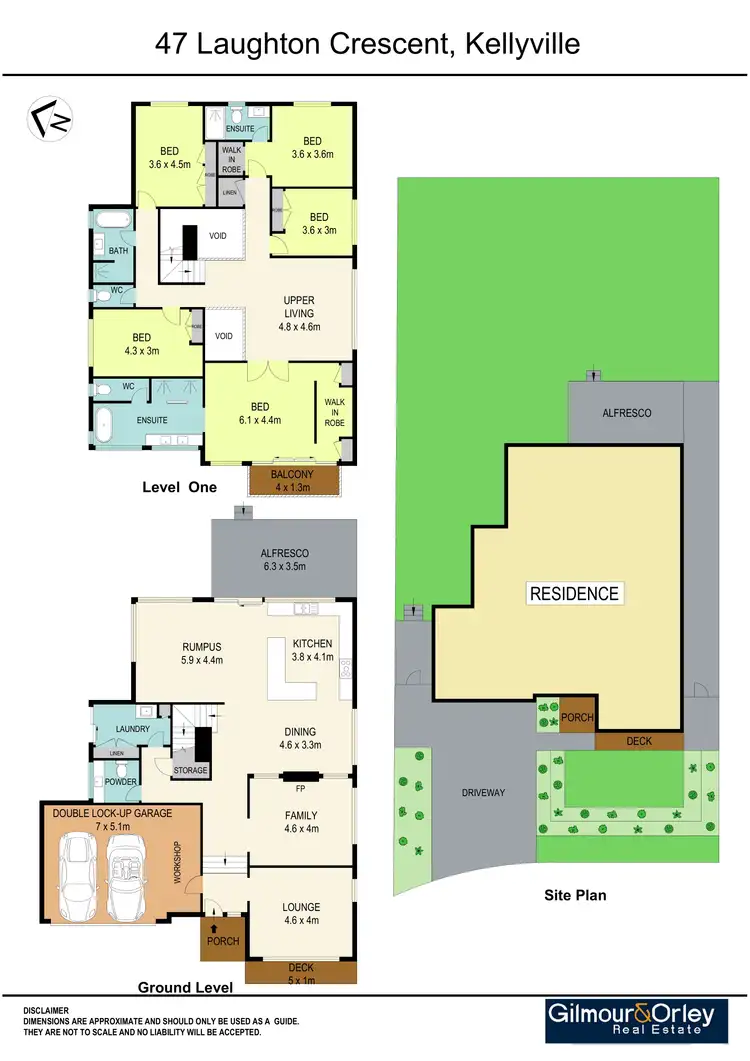 Floorplan of Homely house listing, 47 Laughton Crescent, Kellyville NSW 2155