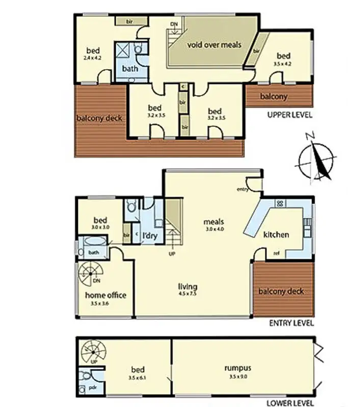 Floorplan of Homely rural property listing, 23 Bathe Road, Pakenham VIC 3810