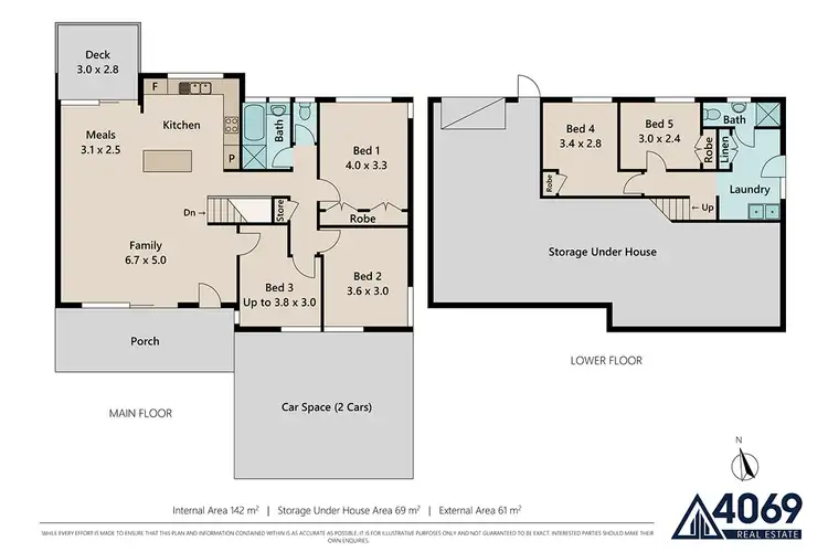 Floorplan of Homely house listing, 16 Trenton Street, Kenmore QLD 4069