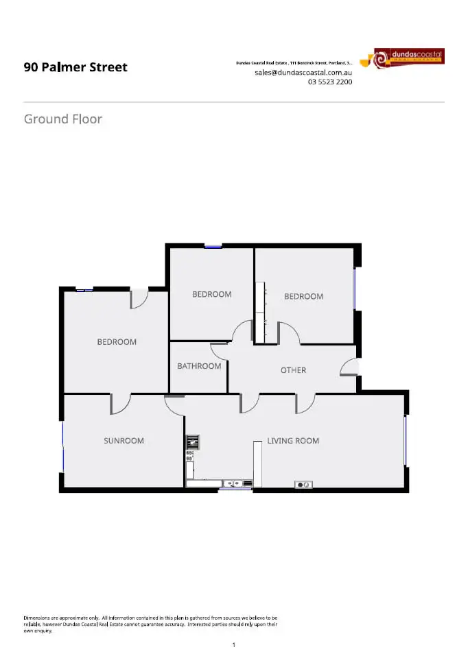 Floorplan of Homely house listing, 90 Palmer Street, Portland VIC 3305