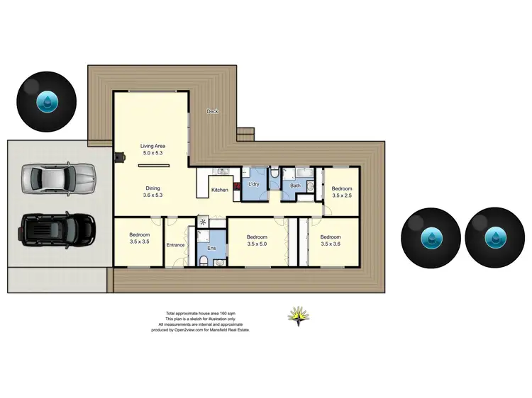 Floorplan of Homely house listing, 238 Gandini Lane, Mansfield VIC 3722