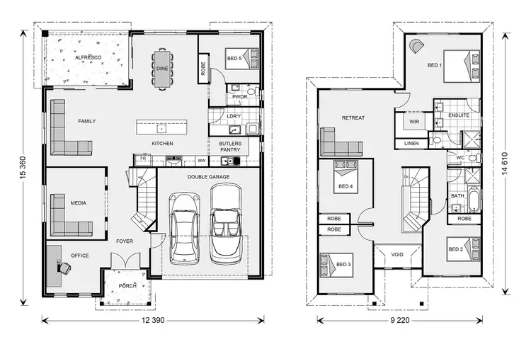 Floorplan of Homely land listing, Lot 1, 2 Fairweather Street, Kenmore QLD 4069
