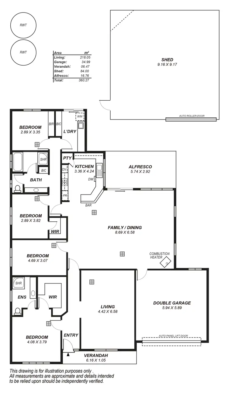 Floorplan of Homely house listing, 10 Mickan Road, Stockwell SA 5355