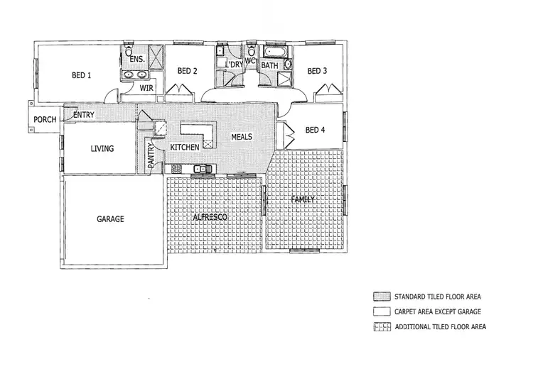 Floorplan of Homely house listing, Lot 9 Everlasting Rise, Kangaroo Flat VIC 3555