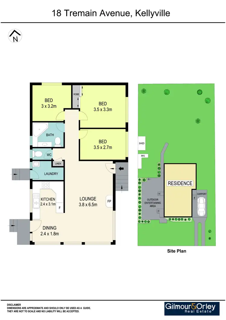 Floorplan of Homely house listing, 18 Tremain Avenue, Kellyville NSW 2155