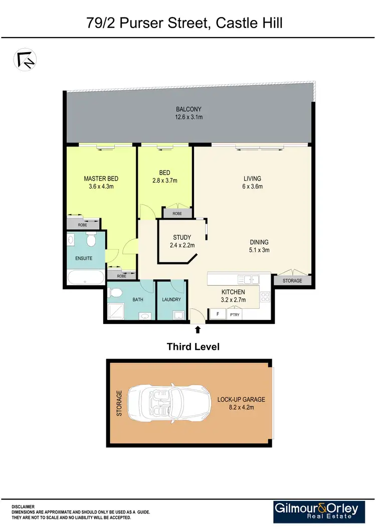 Floorplan of Homely apartment listing, 79/2 Purser Avenue, Castle Hill NSW 2154