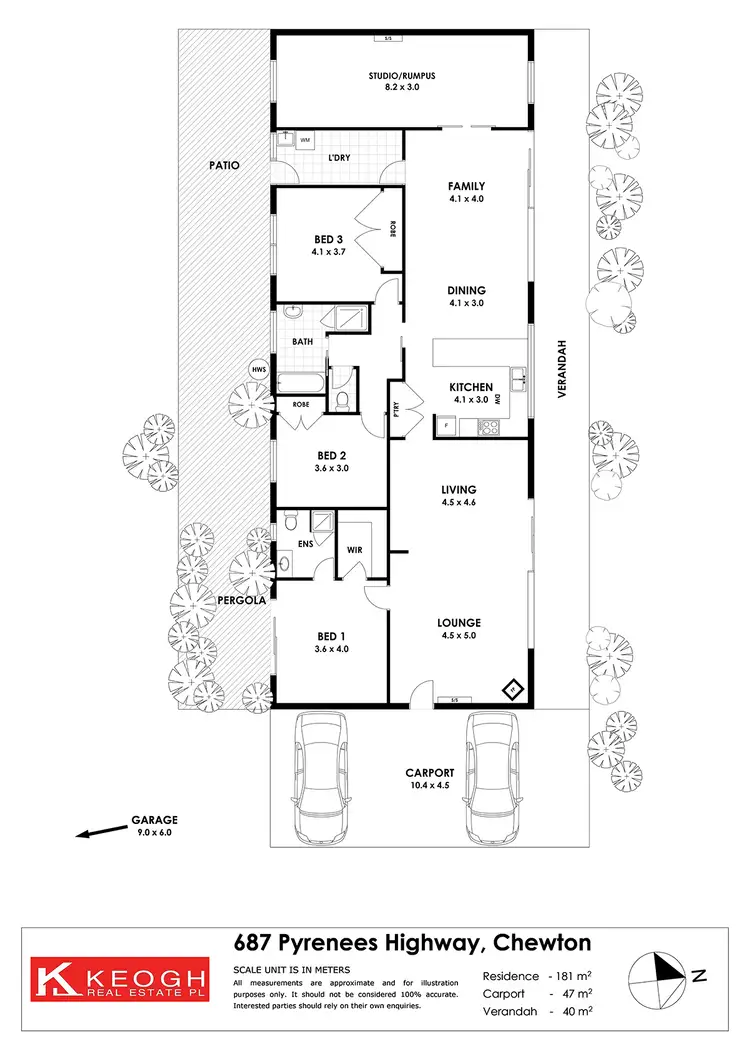 Floorplan of Homely house listing, 687 Pyrenees Highway, Chewton VIC 3451