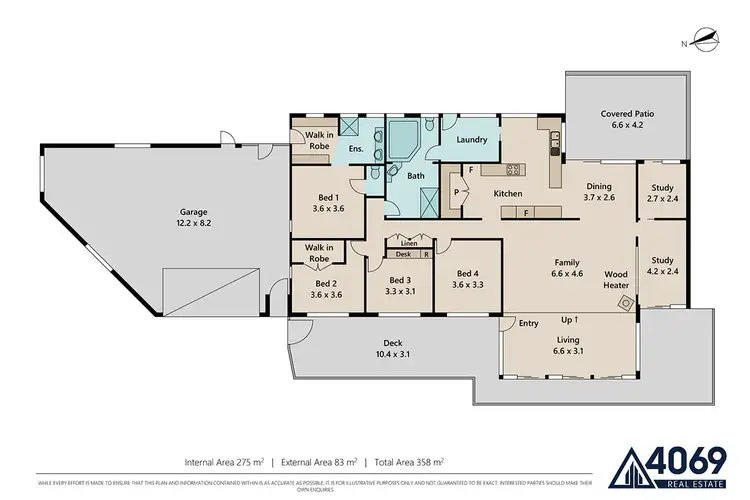 Floorplan of Homely house listing, 5 Dumfries Street, Kenmore QLD 4069