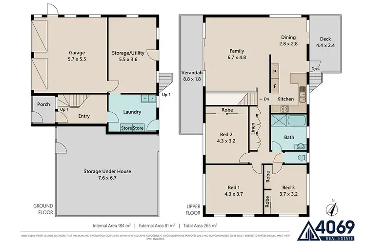 Floorplan of Homely house listing, 14 Skerry Street, Kenmore QLD 4069