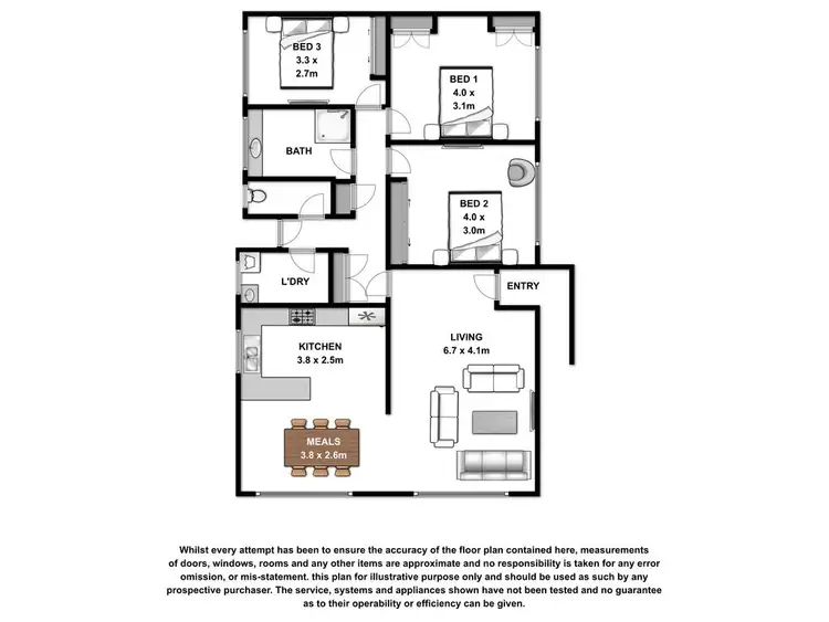 Floorplan of Homely house listing, 30 College Street, Port Fairy VIC 3284
